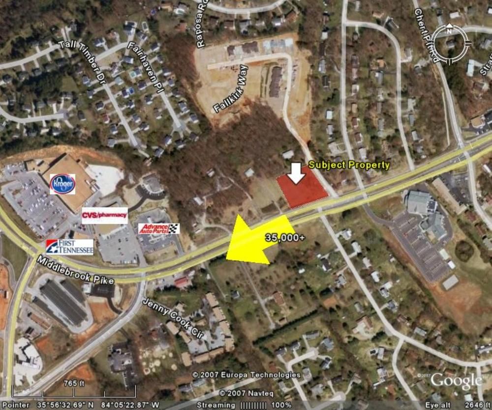 9091, 9101,9103 & 9105 Middlebrook Pike, Knoxville, TN 37923